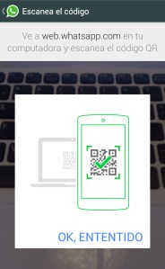 Escaneo QR WhatsApp Web - Mar Carrillo