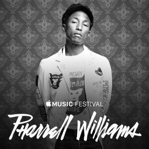 #applemusicfestival Mar Carrillo Pharrell Williamns
