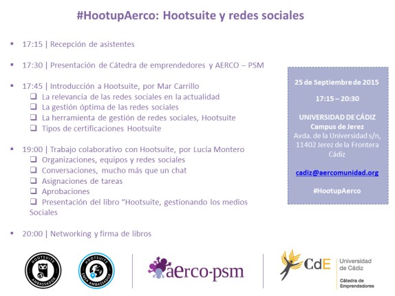 Evento hootsuite #hootupAerco Mar Carrillo