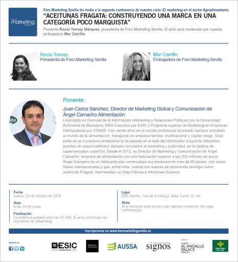 Angel Camacho Foro marketing Sevilla Mar Carrillo