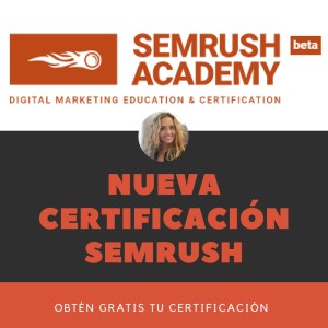 nueva certificación semrush mar carrillo